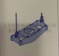 卡块式立管管夹